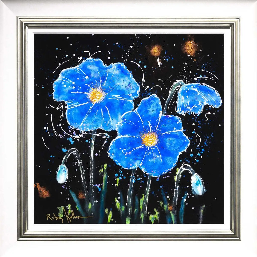 Illuminate II - Original by artist Ruby Keller - Wyecliffe Galleries