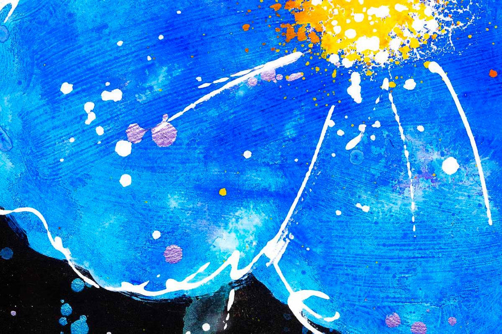 Illuminate II - Original by artist Ruby Keller - Wyecliffe Galleries