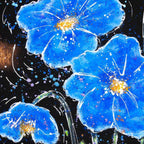 Illuminate III - Original by artist Ruby Keller - Wyecliffe Galleries