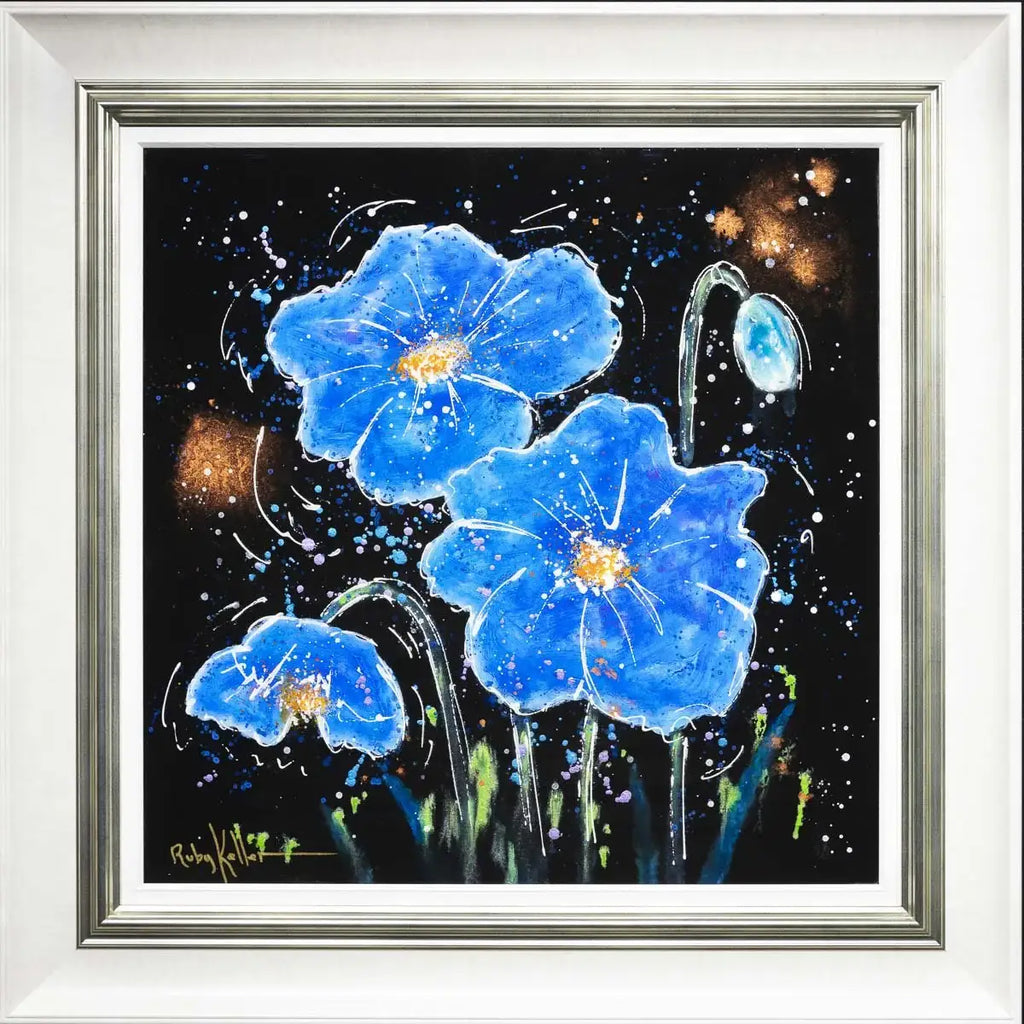 Illuminate III - Original by artist Ruby Keller - Wyecliffe Galleries