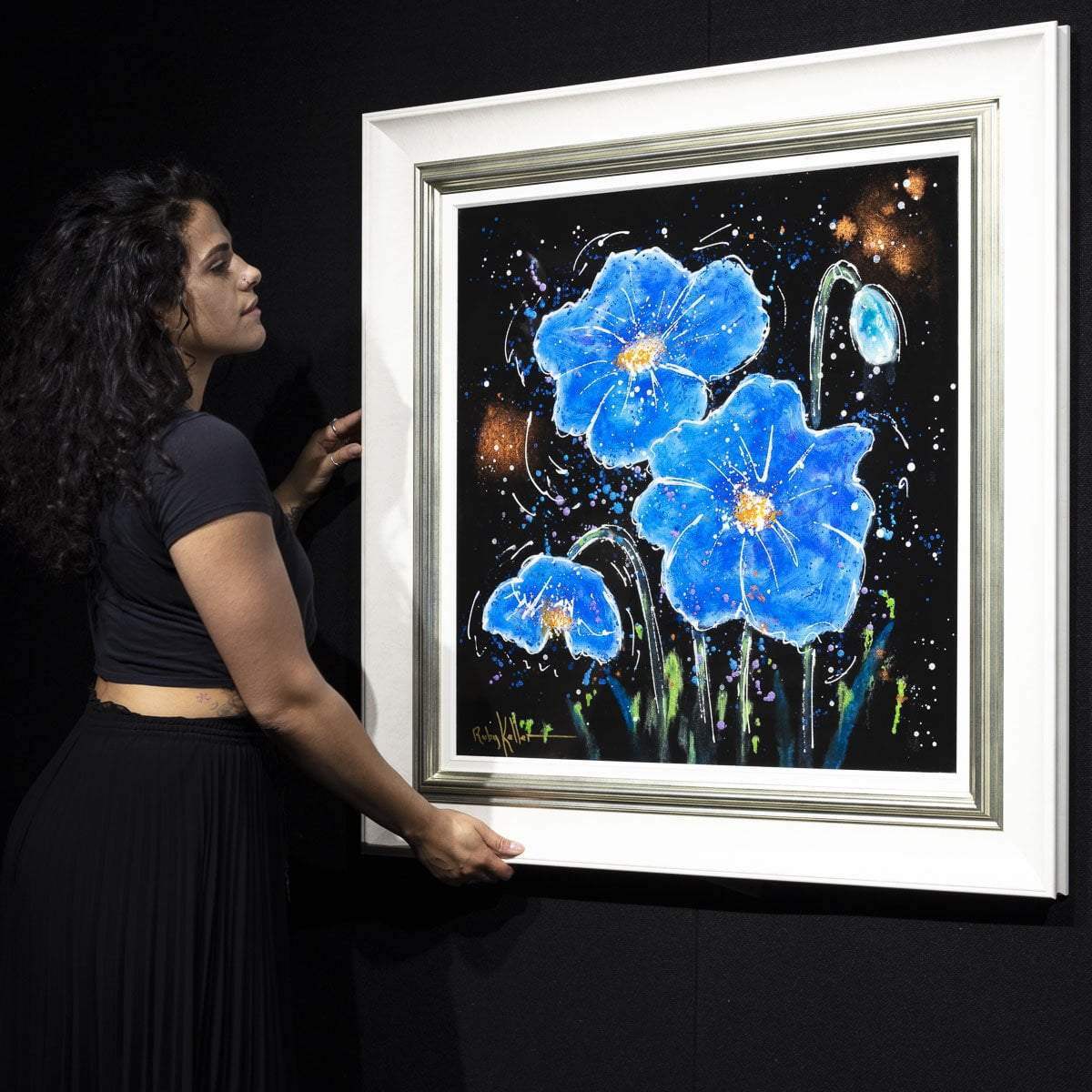 Illuminate III - Original by artist Ruby Keller - Wyecliffe Galleries