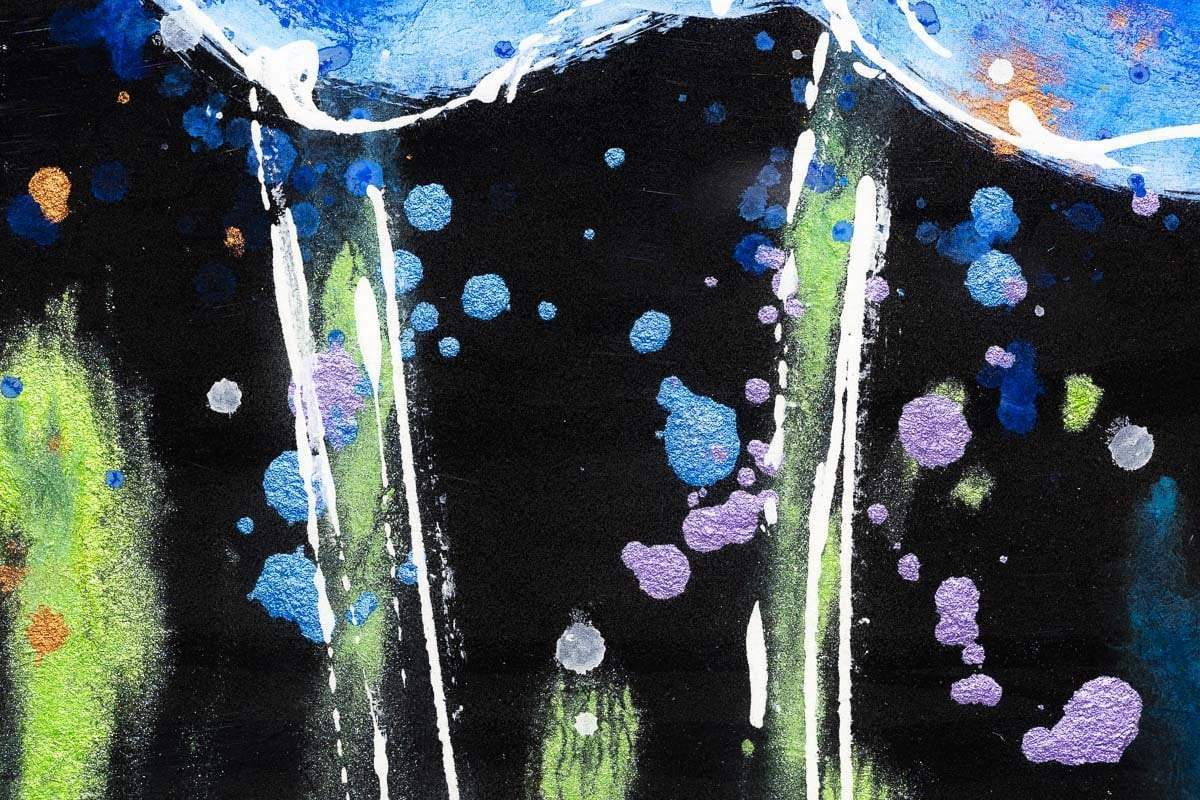 Illuminate III - Original by artist Ruby Keller - Wyecliffe Galleries