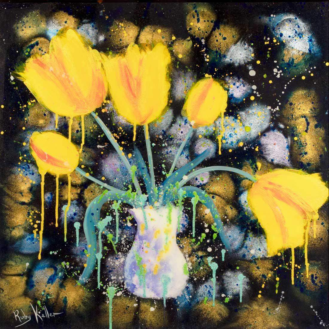 In Spring I - SOLD by artist Ruby Keller - Wyecliffe Galleries