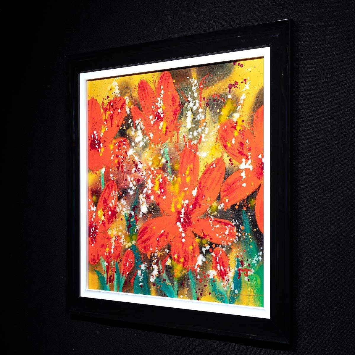 Papaverus - Original by artist Ruby Keller - Wyecliffe Galleries