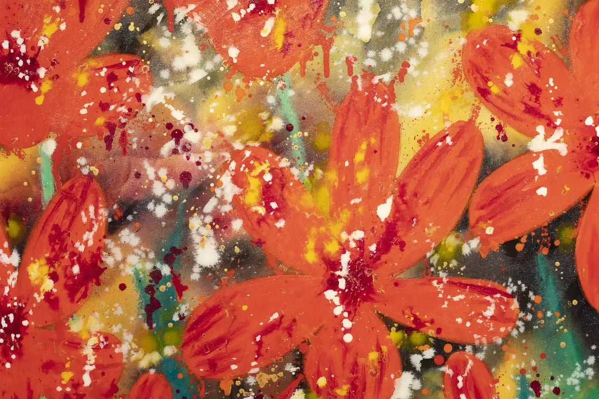 Papaverus - Original by artist Ruby Keller - Wyecliffe Galleries