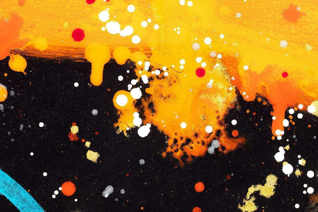 Poppy Passion - Original SOLD by artist Ruby Keller - Wyecliffe Galleries