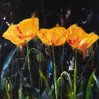 Poppy Power - Original by artist Ruby Keller - Wyecliffe Galleries