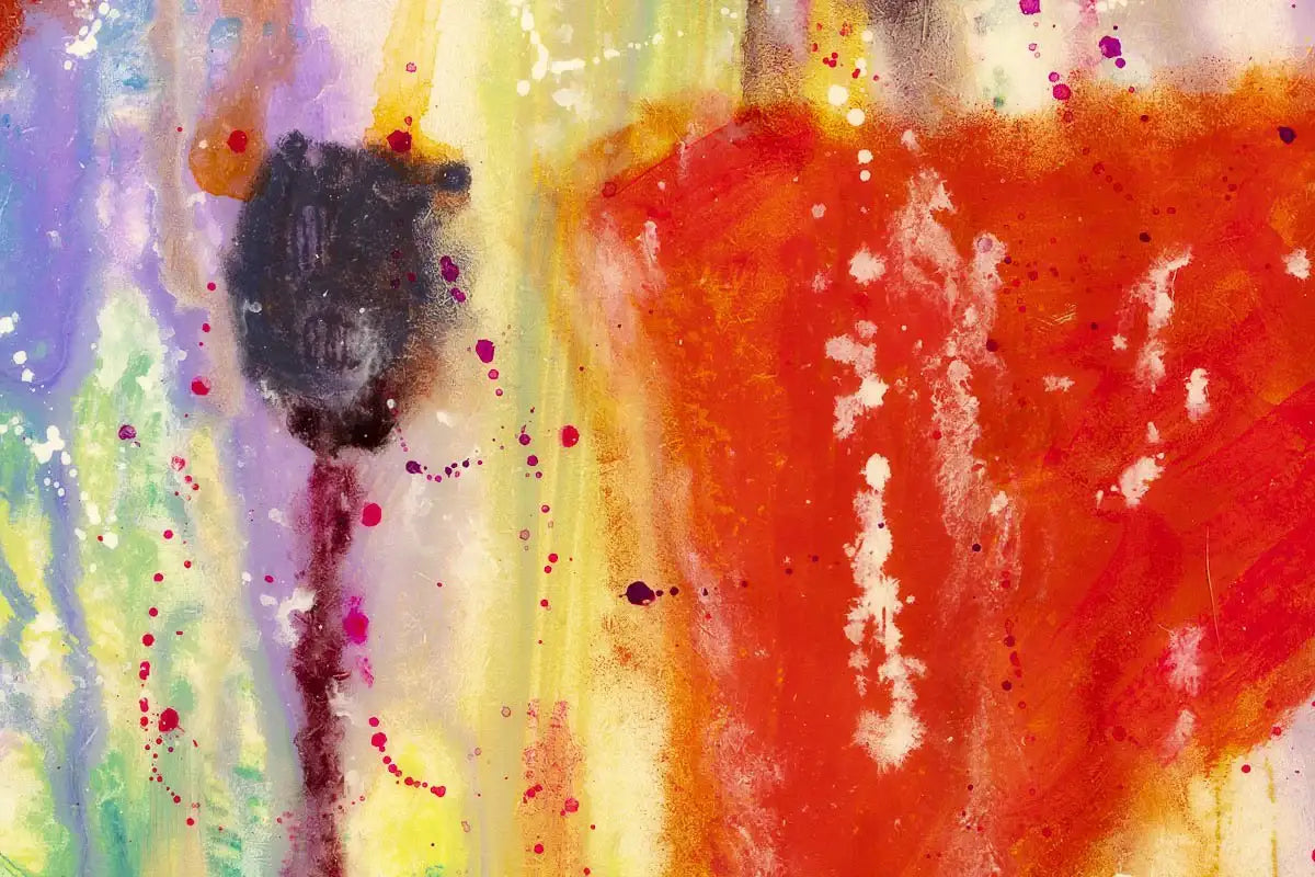 Spring Jewels - Original - SOLD by artist Ruby Keller - Wyecliffe Galleries