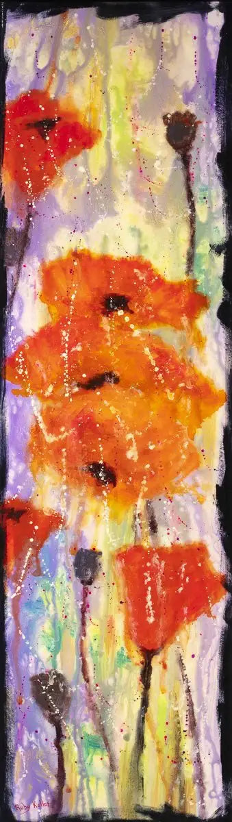 Spring Jewels - Original - SOLD by artist Ruby Keller - Wyecliffe Galleries