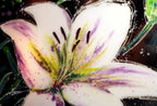 White Lilies II - SOLD by artist Ruby Keller - Wyecliffe Galleries