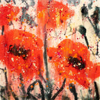 With Love - Original - SOLD by artist Ruby Keller - Wyecliffe Galleries