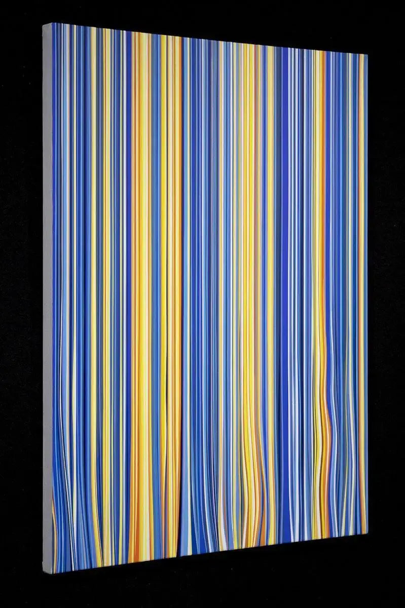 Blue Samba - Original - SOLD by artist Scott Bauer - Wyecliffe Galleries