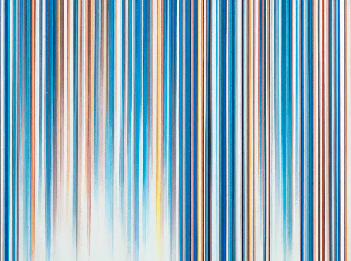 Chromatic Waterfall - Original by artist Scott Bauer - Wyecliffe Galleries