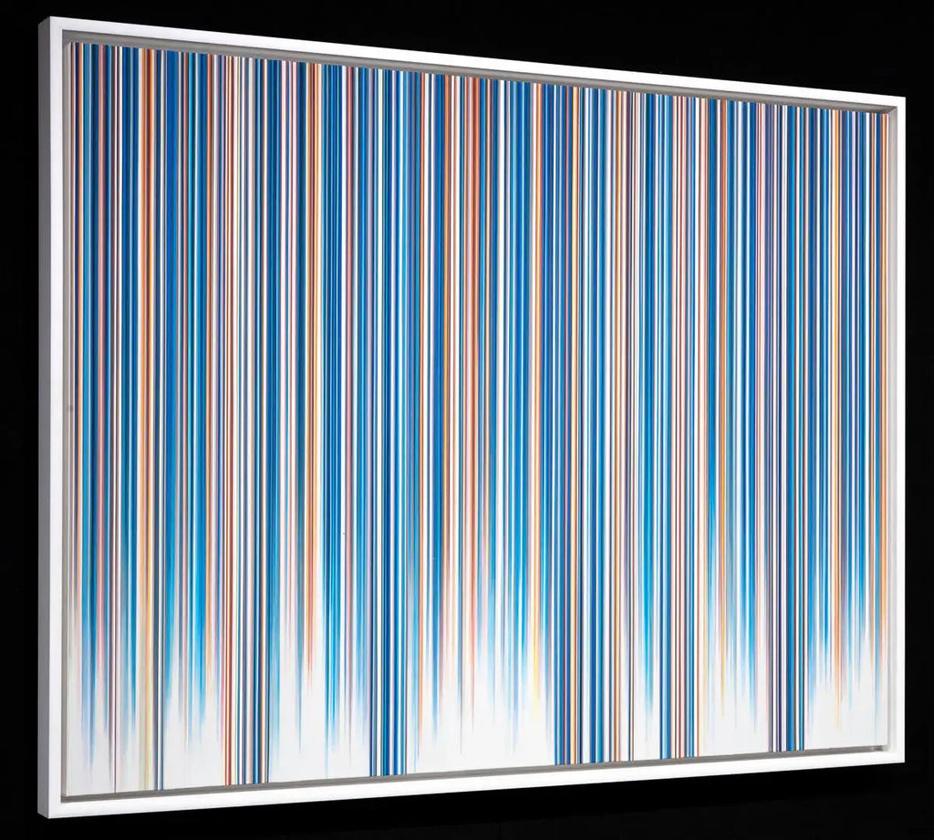 Chromatic Waterfall - Original by artist Scott Bauer - Wyecliffe Galleries