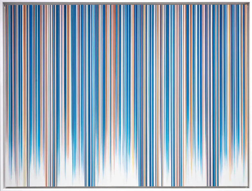 Chromatic Waterfall - Original by artist Scott Bauer - Wyecliffe Galleries