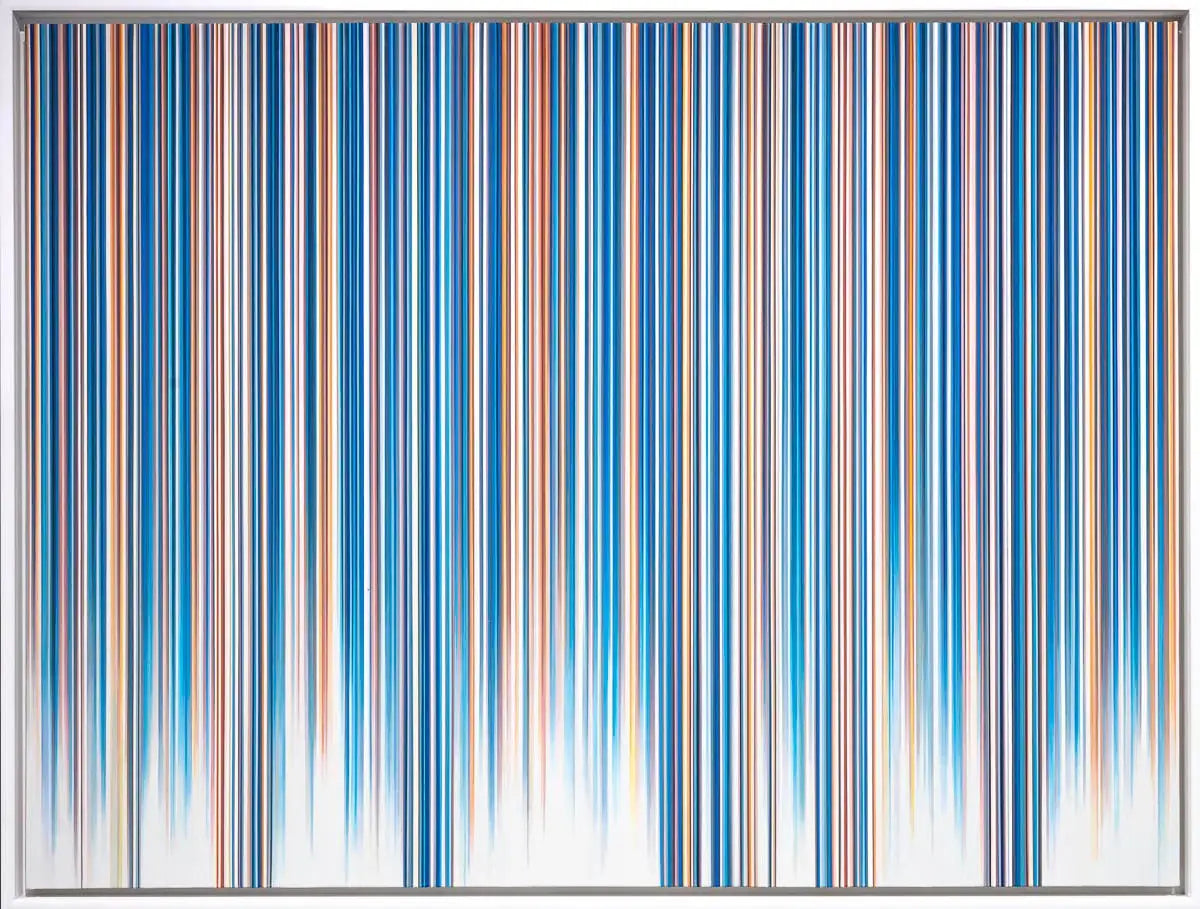 Chromatic Waterfall - Original by artist Scott Bauer - Wyecliffe Galleries