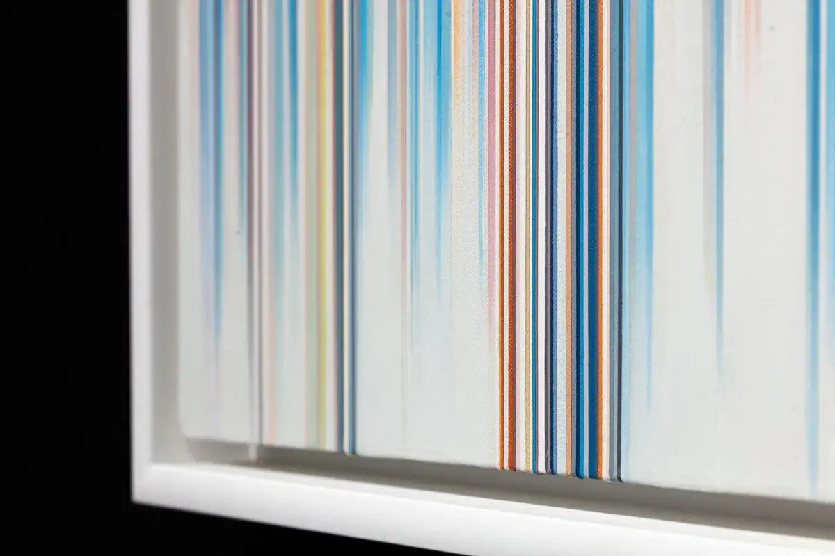 Chromatic Waterfall - Original by artist Scott Bauer - Wyecliffe Galleries