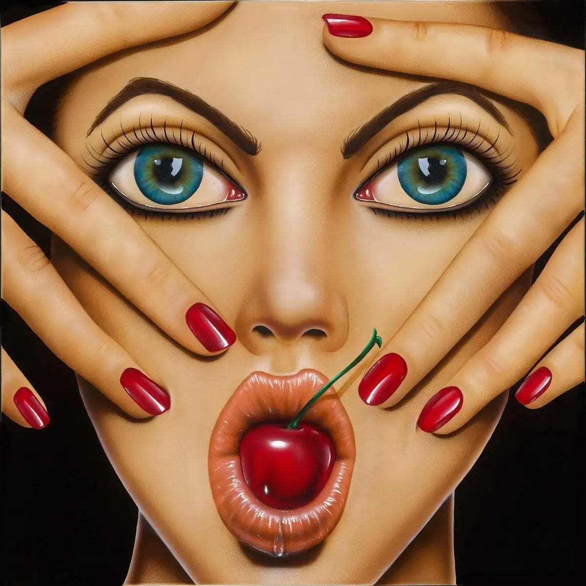 Cherry Pop - SOLD by artist Scott Rohlfs - Wyecliffe Galleries