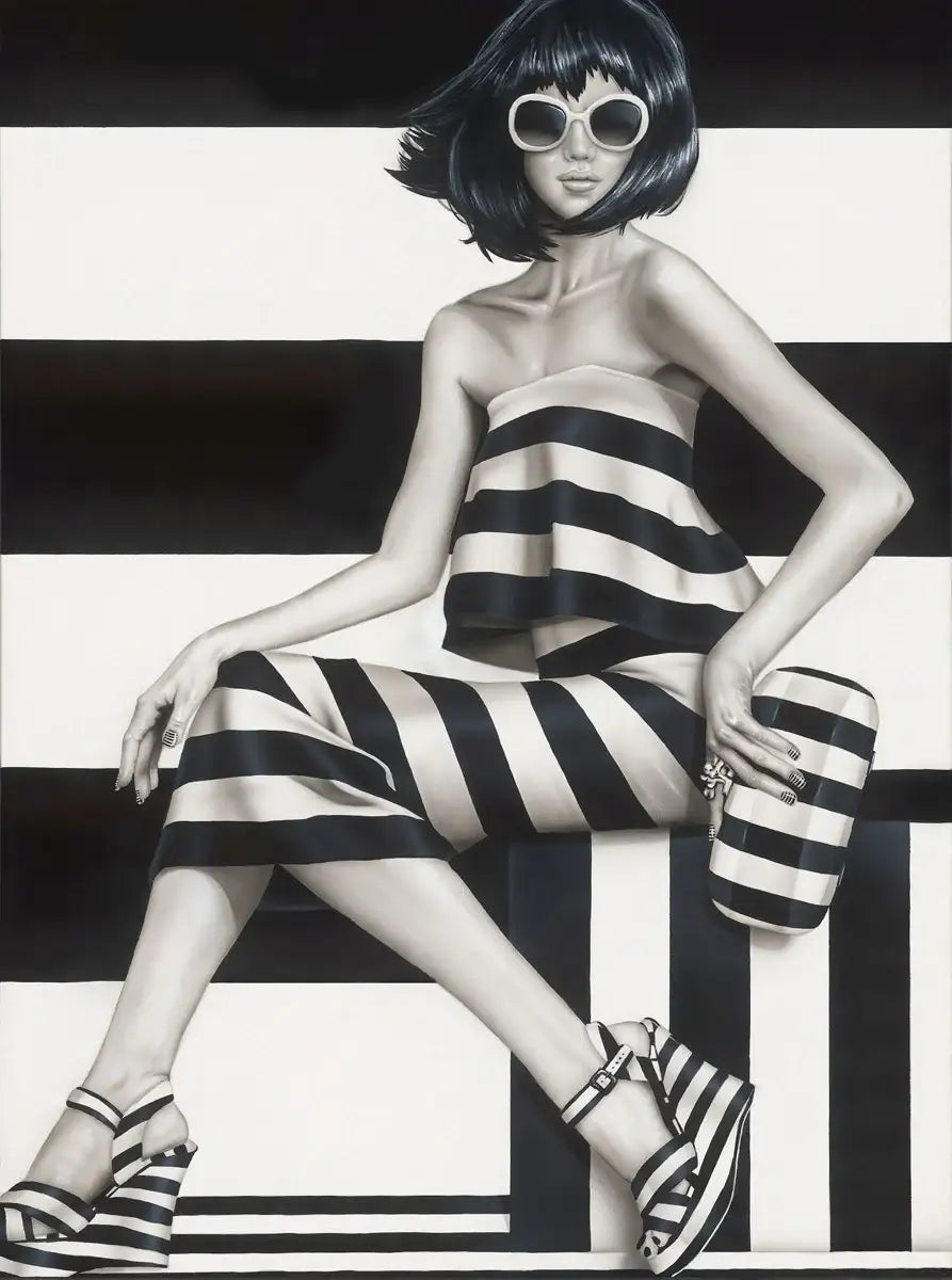 Parallel Lines - SOLD by artist Scott Rohlfs - Wyecliffe Galleries