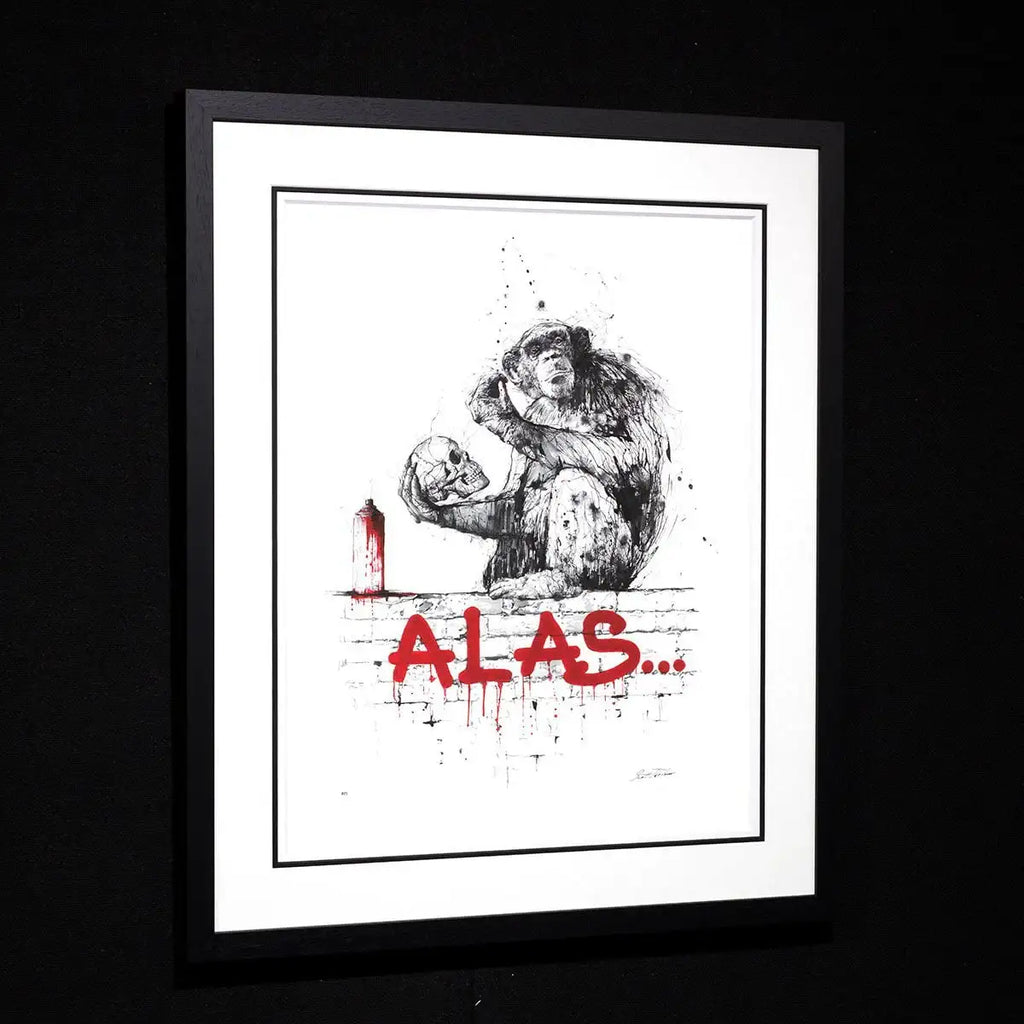 Alas - Edition by artist Scott Tetlow - Wyecliffe Galleries