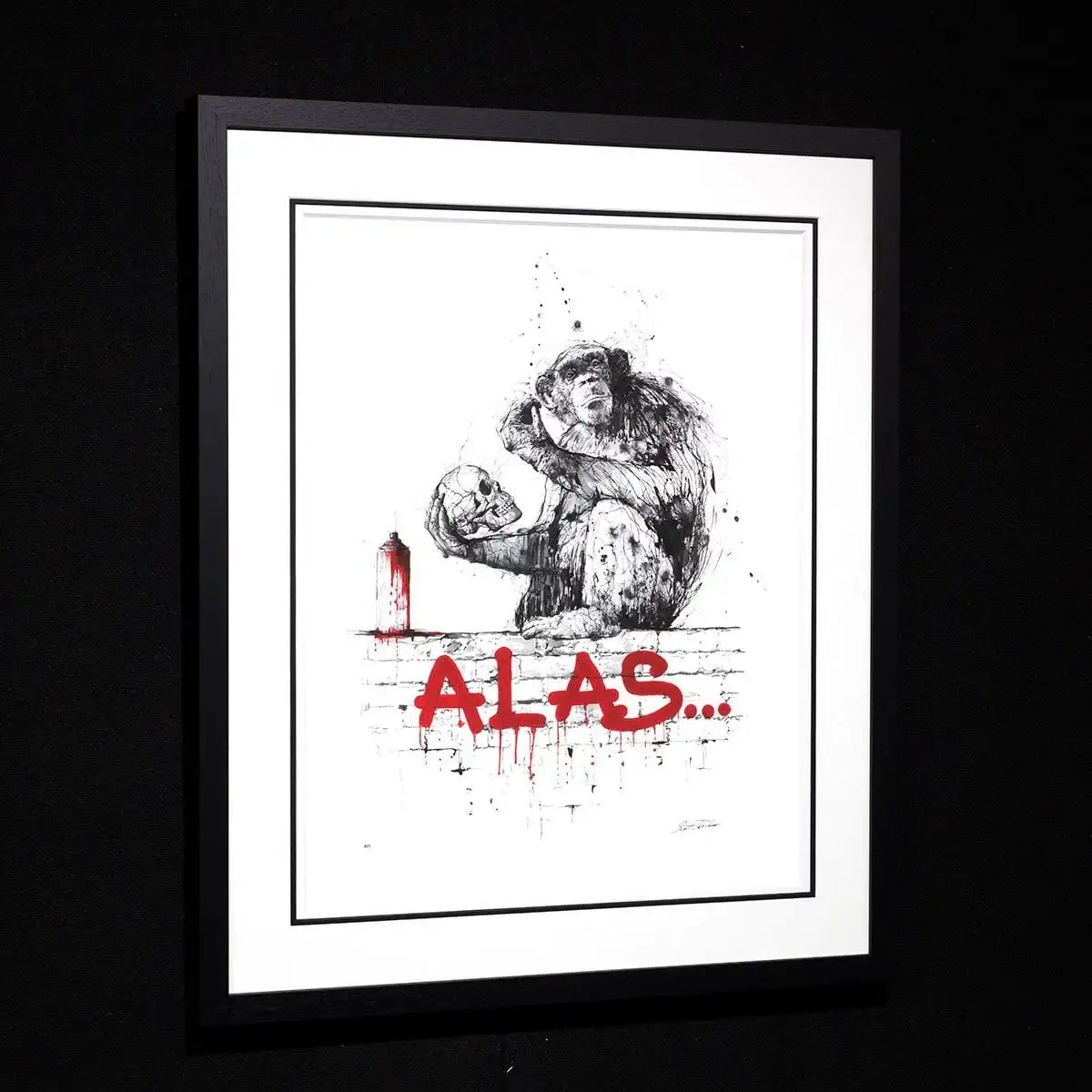 Alas - Edition by artist Scott Tetlow - Wyecliffe Galleries