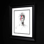 Bowie - Original - SOLD by artist Scott Tetlow - Wyecliffe Galleries