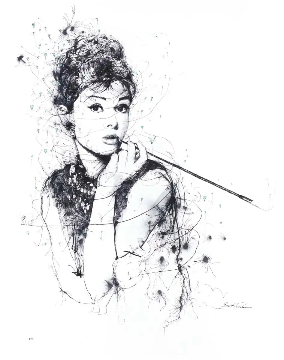 Breakfast at Tiffany's - Edition by artist Scott Tetlow - Wyecliffe Galleries