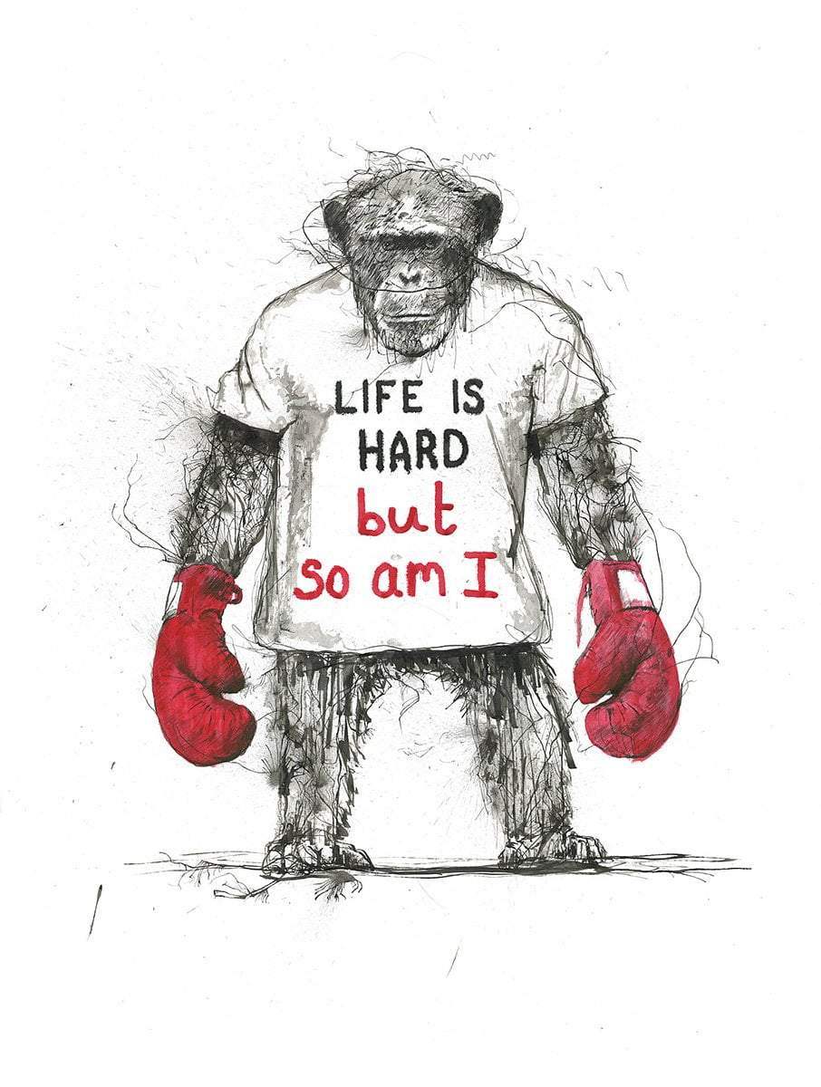 But So Am I - Original - SOLD by artist Scott Tetlow - Wyecliffe Galleries