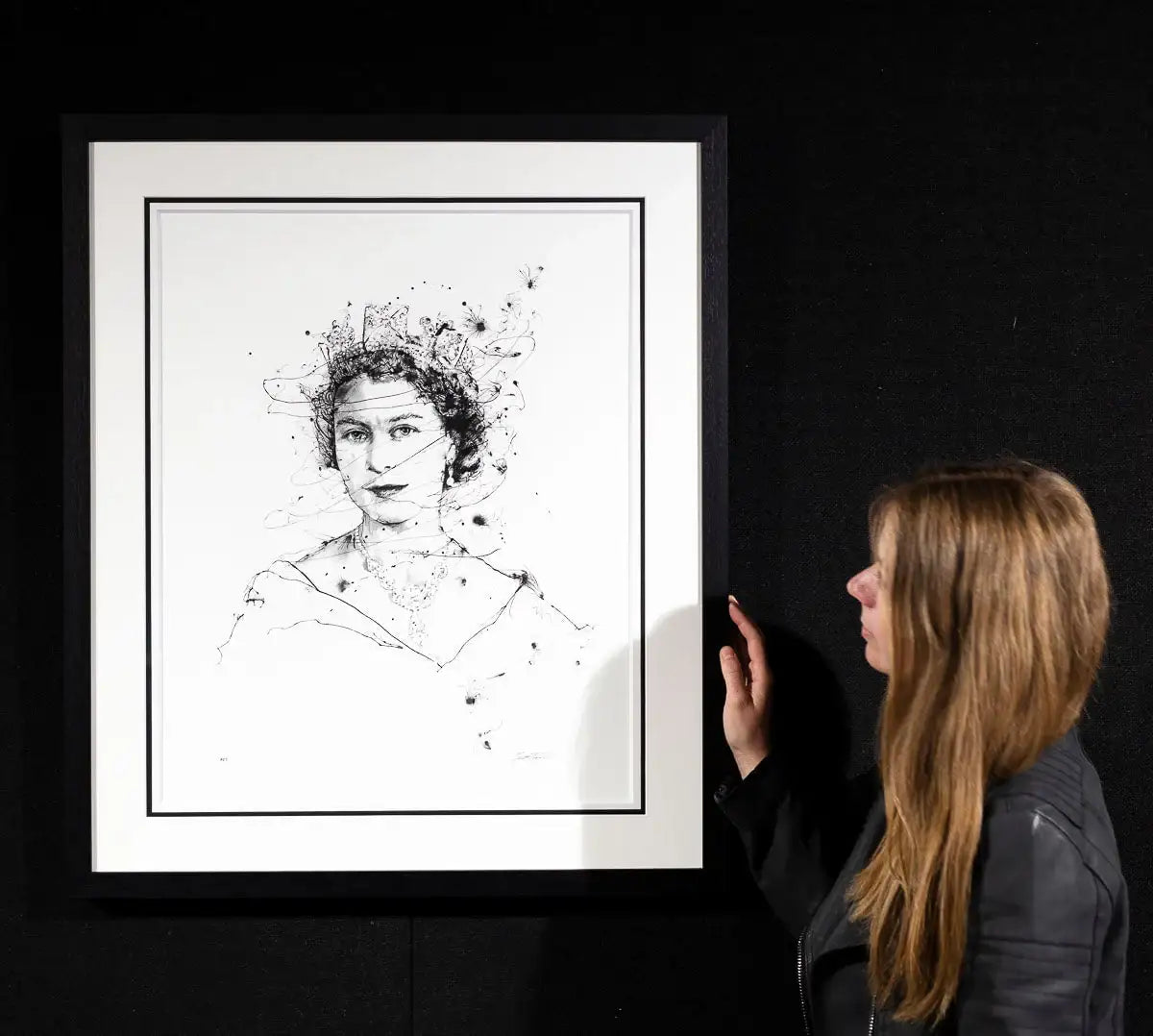 Celebrating Her Majesty - Edition by artist Scott Tetlow - Wyecliffe Galleries