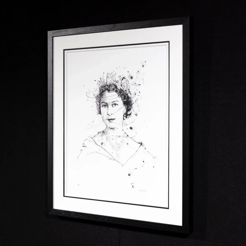 Celebrating Her Majesty - Edition by artist Scott Tetlow - Wyecliffe Galleries