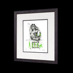 Chimp Off The Old Block - Miniature Edition by artist Scott Tetlow - Wyecliffe Galleries