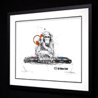 DJ Man Cub - Edition by artist Scott Tetlow - Wyecliffe Galleries