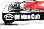 DJ Man Cub II - Original - SOLD by artist Scott Tetlow - Wyecliffe Galleries