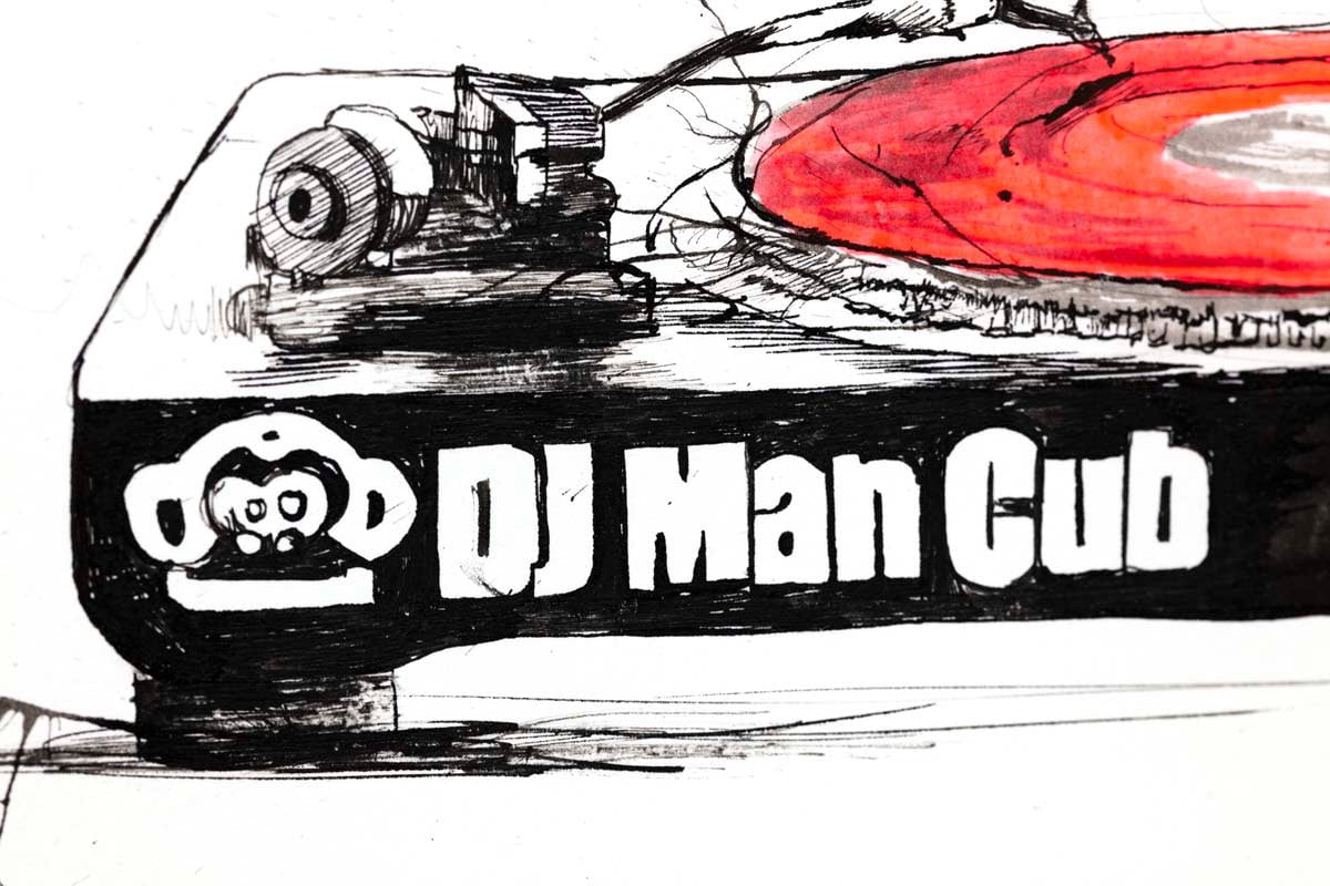 DJ Man Cub II - Original Scott Tetlow Original