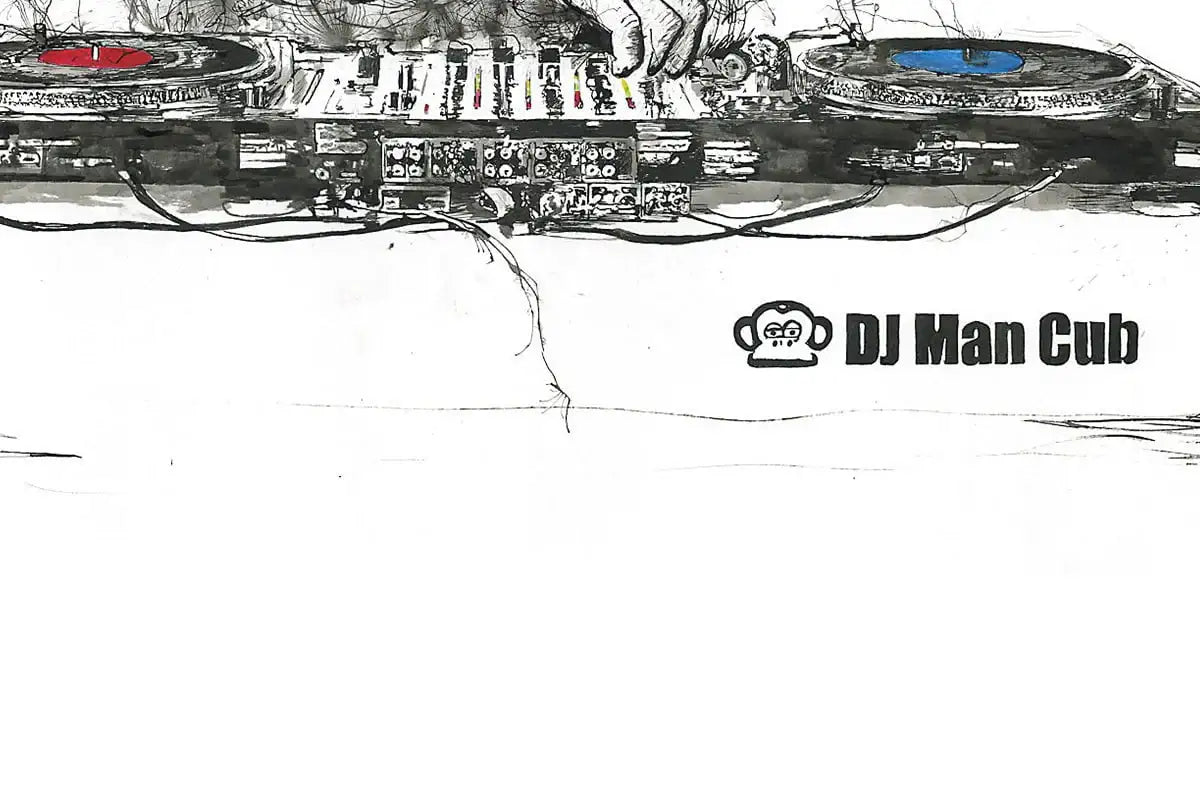 DJ Man Cub - Miniature Edition by artist Scott Tetlow - Wyecliffe Galleries