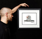 DJ Man Cub - Miniature Edition by artist Scott Tetlow - Wyecliffe Galleries