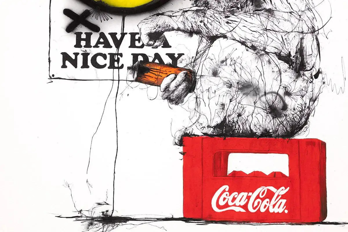 Have A Nice Day - Edition - SOLD by artist Scott Tetlow - Wyecliffe Galleries