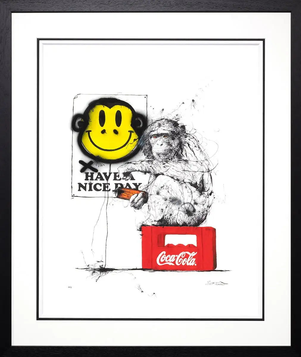 Have A Nice Day - Edition - SOLD by artist Scott Tetlow - Wyecliffe Galleries