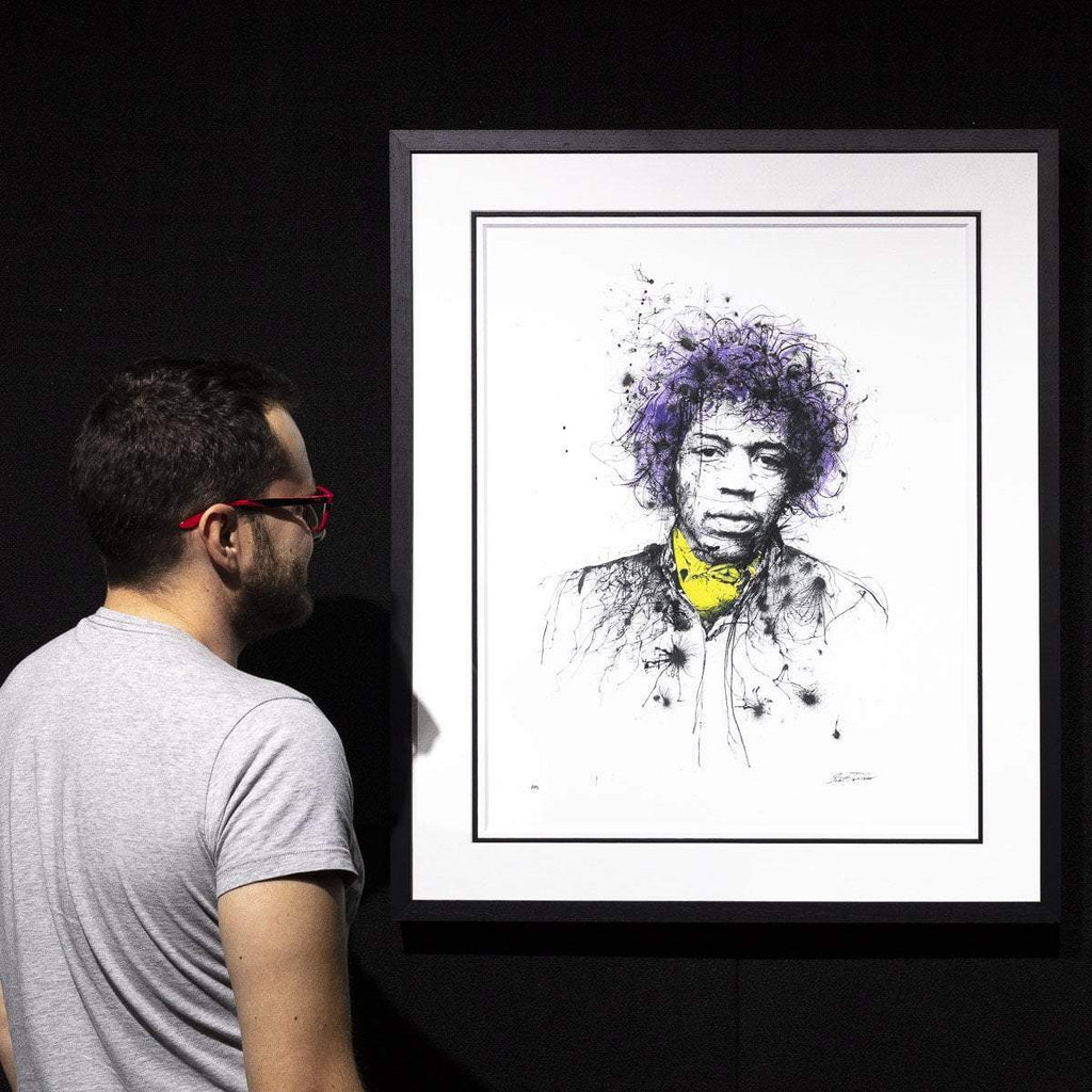 Hendrix - Edition by artist Scott Tetlow - Wyecliffe Galleries
