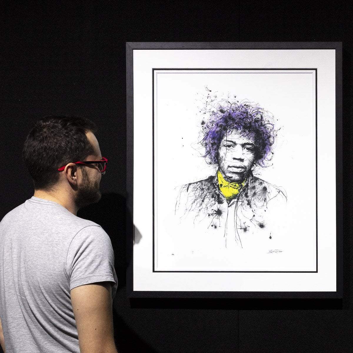 Hendrix - Edition by artist Scott Tetlow - Wyecliffe Galleries