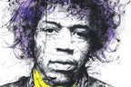 Hendrix - Edition by artist Scott Tetlow - Wyecliffe Galleries