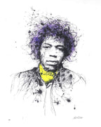 Hendrix - Edition by artist Scott Tetlow - Wyecliffe Galleries