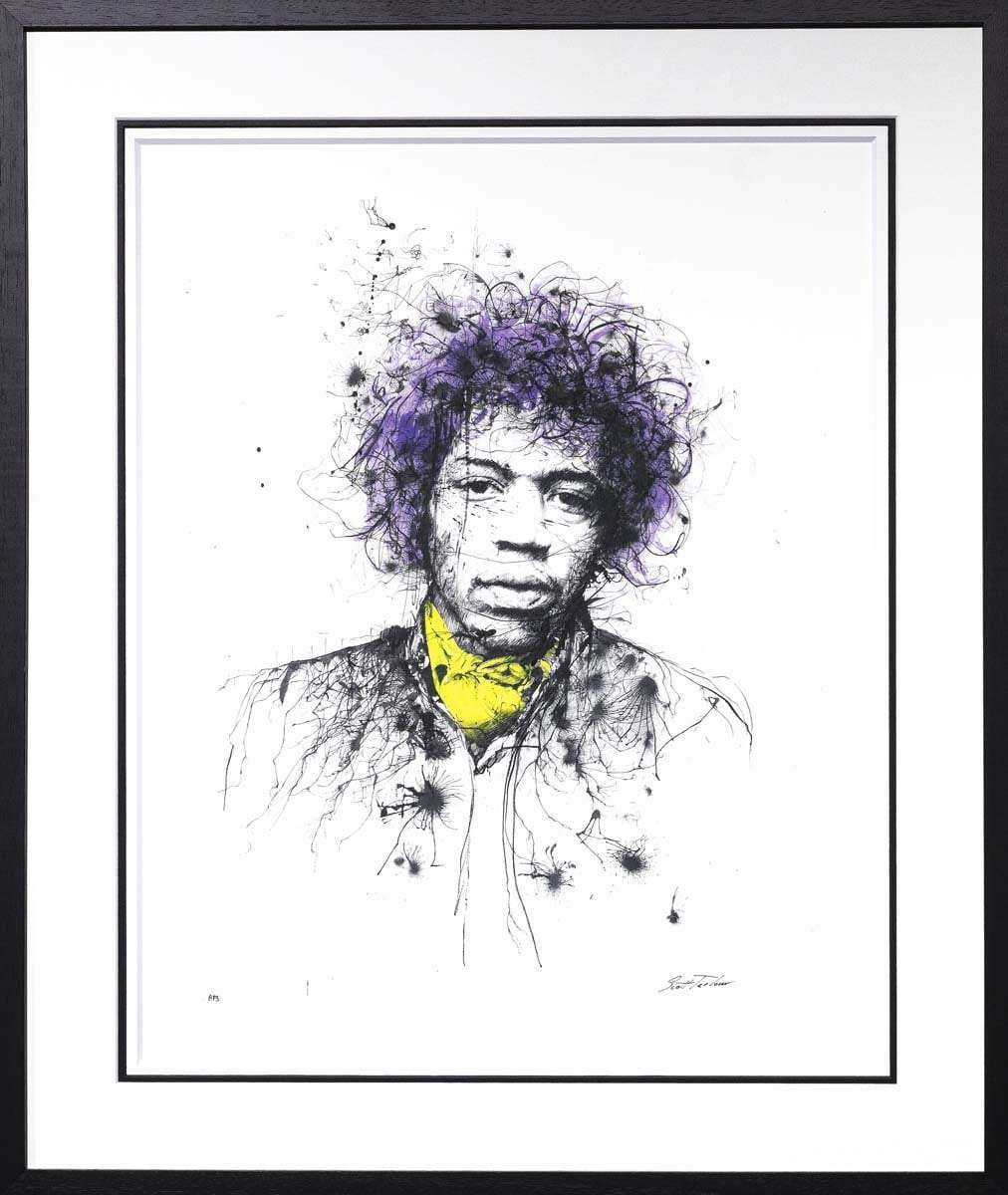 Hendrix - Edition by artist Scott Tetlow - Wyecliffe Galleries