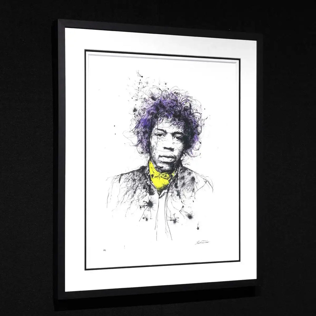 Hendrix - Edition by artist Scott Tetlow - Wyecliffe Galleries