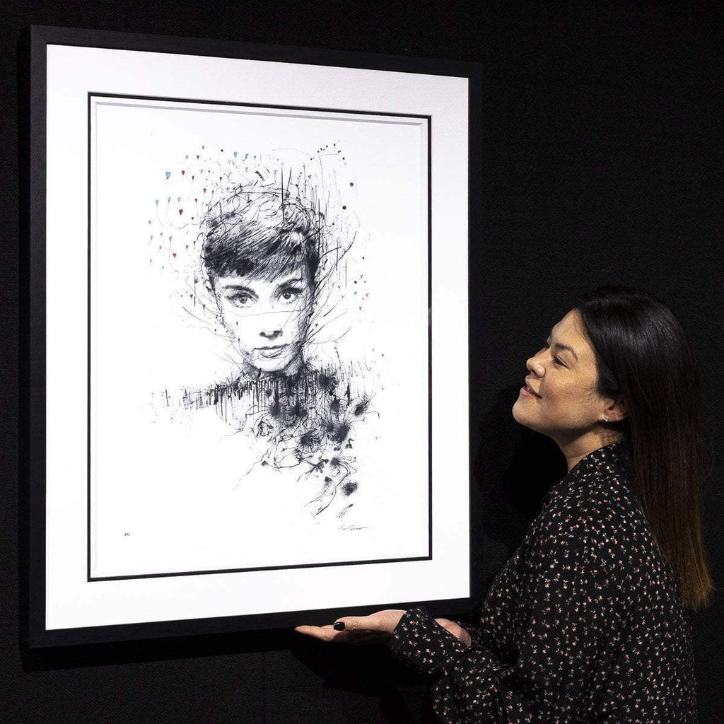 Hepburn - Edition by artist Scott Tetlow - Wyecliffe Galleries