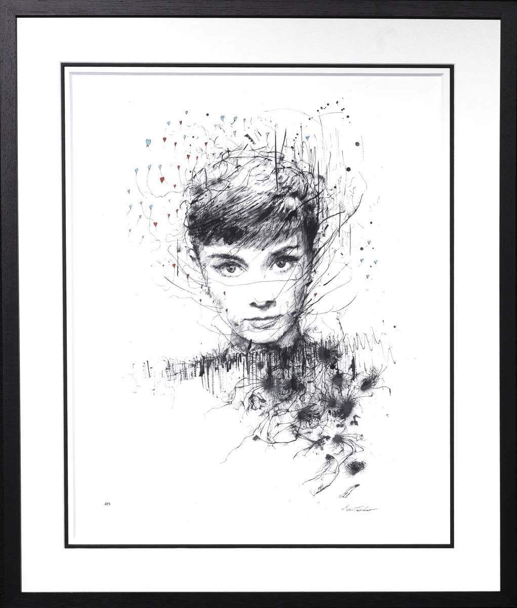 Hepburn - Edition by artist Scott Tetlow - Wyecliffe Galleries