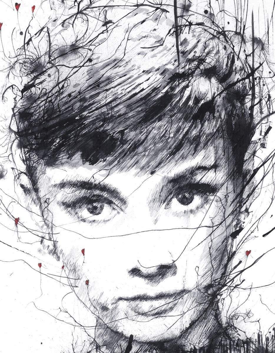 Hepburn - Edition by artist Scott Tetlow - Wyecliffe Galleries