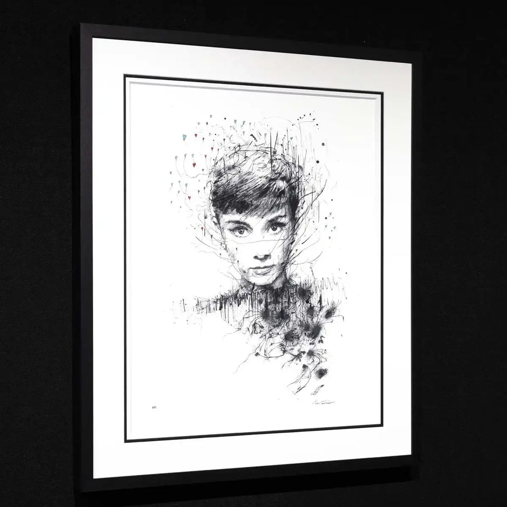 Hepburn - Edition by artist Scott Tetlow - Wyecliffe Galleries