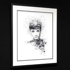 Hepburn - Edition by artist Scott Tetlow - Wyecliffe Galleries