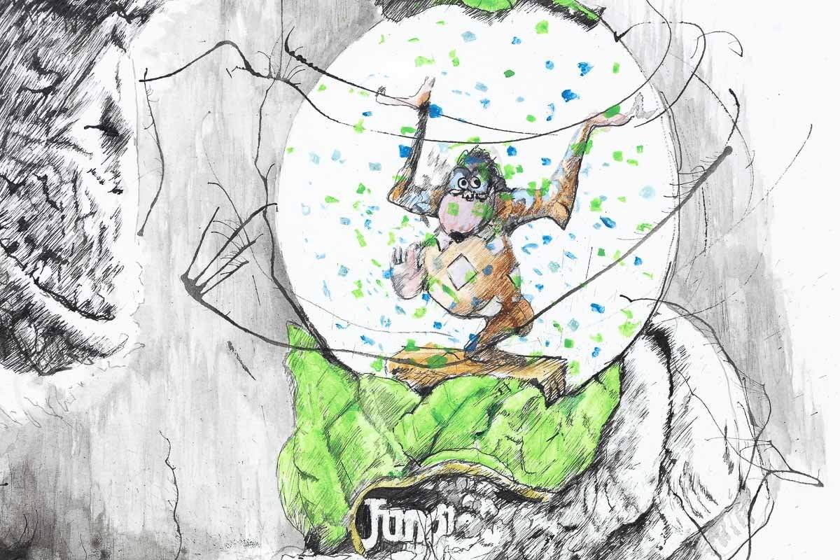 Jungle Dreams - Original Scott Tetlow Framed